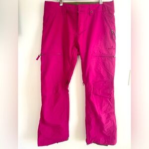 Burton Snow pants Waterproof Gore Tex Size Medium Pink